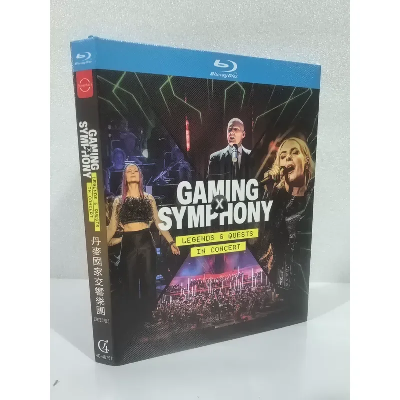 Blu-ray Disc Gaming X Symphony 2025 Denmark Concert Live Performance High Definition Video