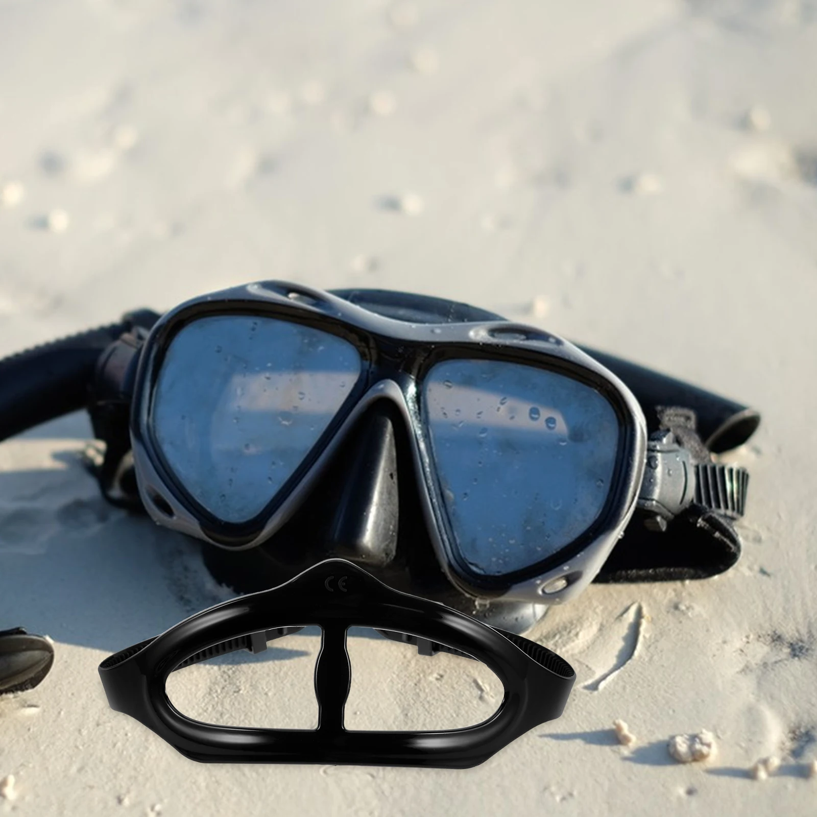 

2Pcs Universal Straps Clear Diving Accessory Silicone Swim Eyewear Accessories for Diving Snorkeling