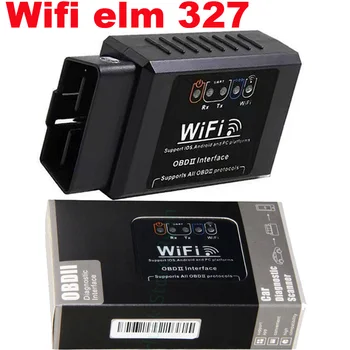 Yeni ELM 327 V1.5 WIFI OBD2 WIFI Tarayıcı Otomatik ODB2 ELM327 V1.5 WIFI Android/IOS OBD2 OBD2 Araç Teşhis Otomatik Aracı
