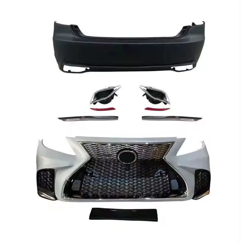 

Upgrade Bodykit For Lexus LS460 LS 460 2006-2012 to 2021 body kit car bumper set Grille exhaust pipe rear lip