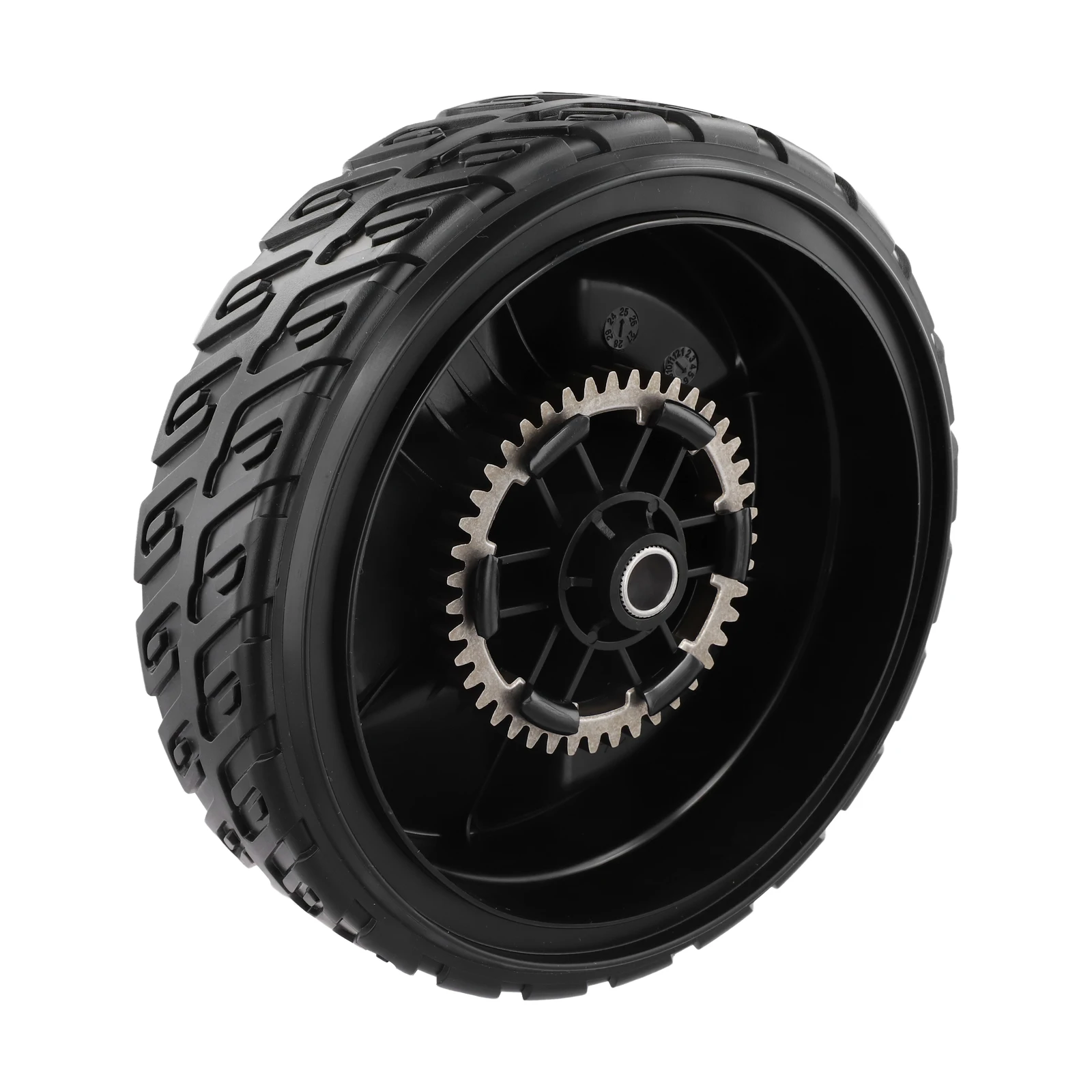 Replacement Kit of 8 Inch Lawn Mower Wheels and 12 Teeth Drive Gears for Honda 44710VR8N00ZA 42710VR8N00ZA Models