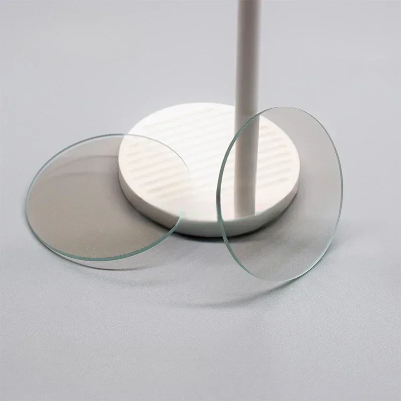 Round Ito Conductive Glass For Laboratory Use/diameter 10 * 1.1mm/7-10 Ohms