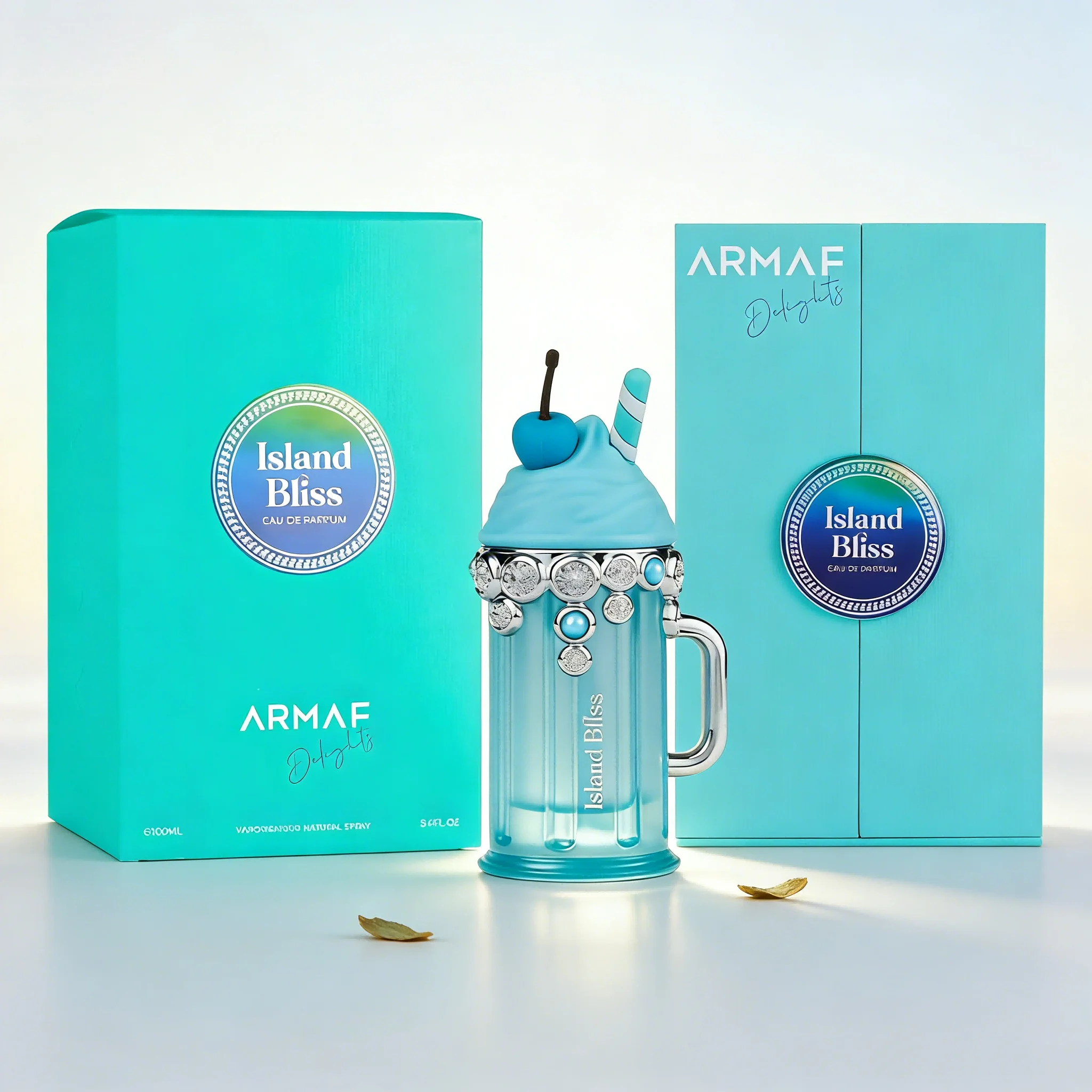 

ARMAF Island Bliss Women's Eau De Parfum 3.4oz, Refreshing Island Fruit & Citrus Scent, Fresh Tropical Fragrance