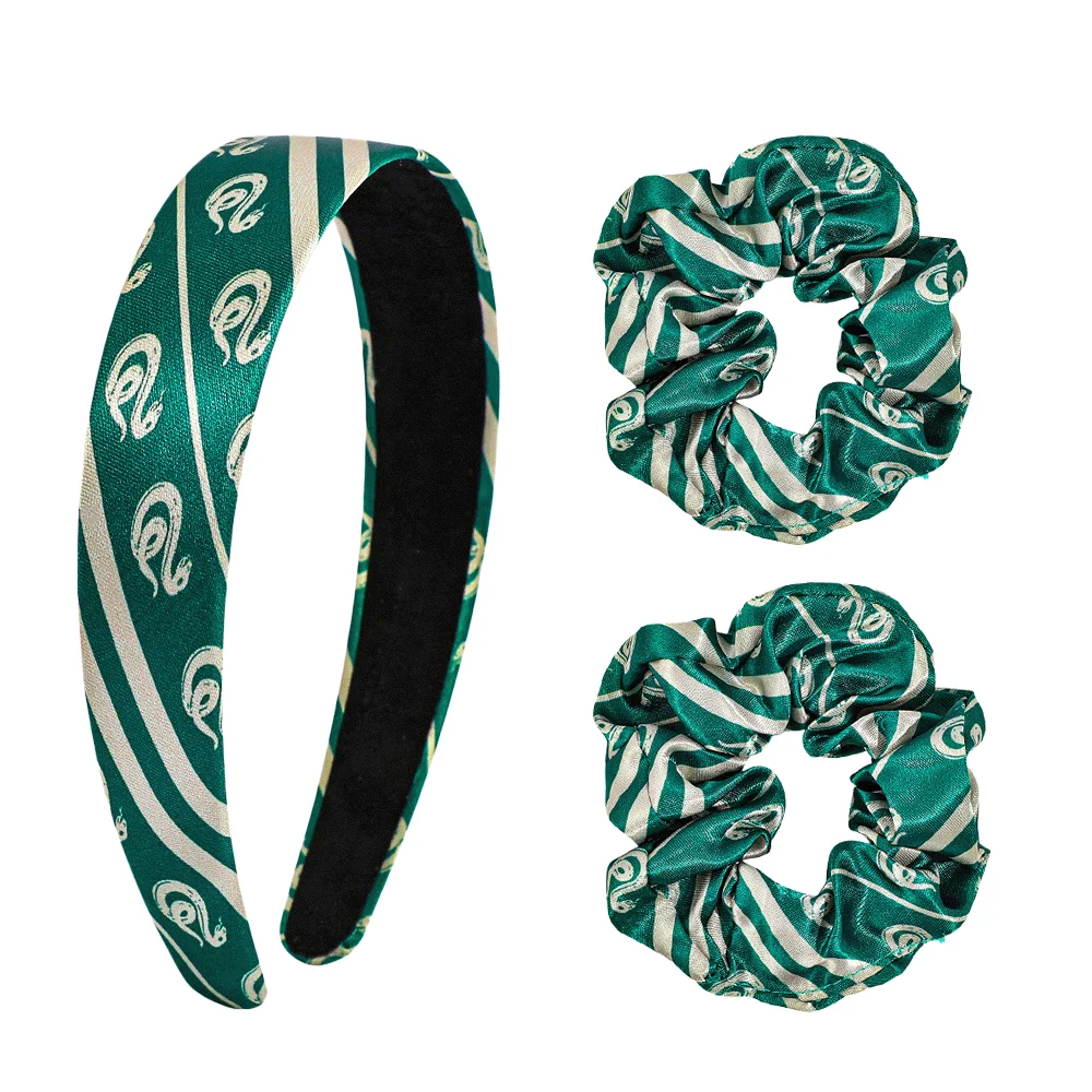 مجموعة ربطات شعر وربطة شعر على شكل رسوم متحركة لطيفة مكونة من 3 قطع، وإكسسوارات ملابس متعددة الوظائف #6