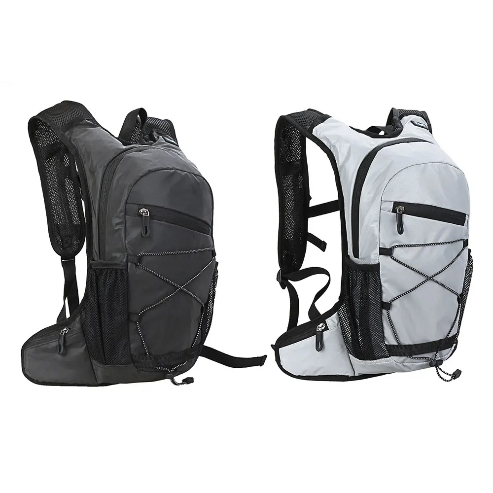 

Reflective Cycling Backpack 2L Water Bag Bicycle Reflective Bag Large Capacity Outdoor Sport Climbing Pouch Hydration Backpack