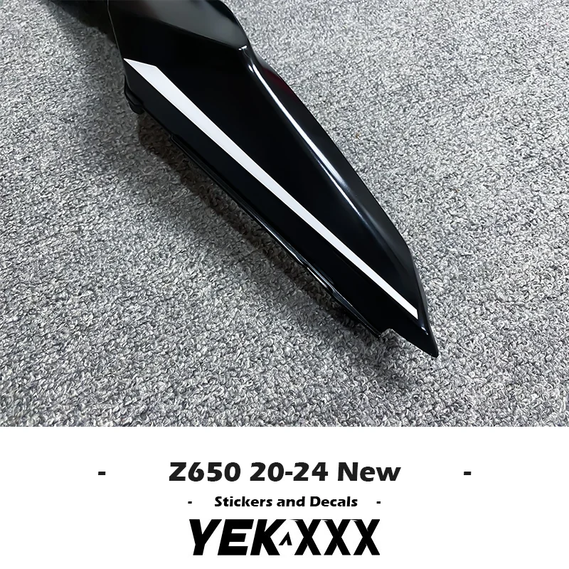 For Kawasaki Z650 2020 2021 2022 2024 Z650 20 21 22 23 24 New Motorcycle Fairing Shell Line Sticker Decal Color Customization