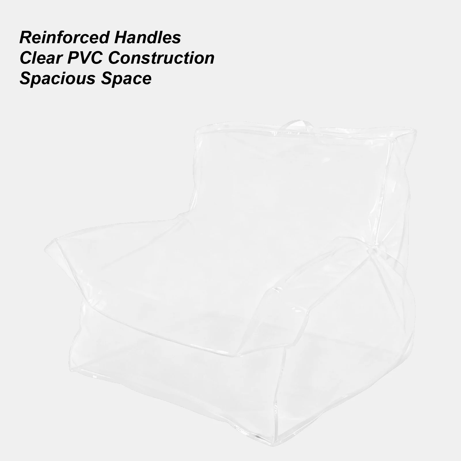 

Мешок-погремушка для хранения чучел животных, прозрачный органайзер для хранения плюшевых игрушек, очень большой водонепроницаемый набивный мешок-погремушка для спальни