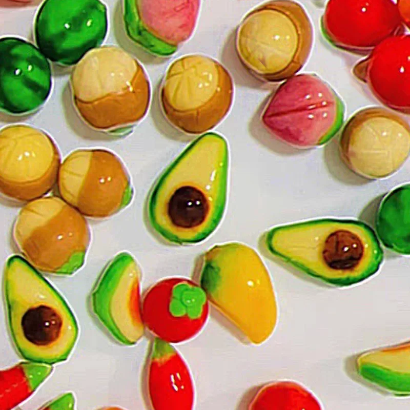 Molde de Silicona 3D para Pasteles con Forma de Frutas (Cereza, Lichi, Melocotón, Naranja, Rambutan), Utensilios de Cocina, Moldes para Hornear Estilo Francés
