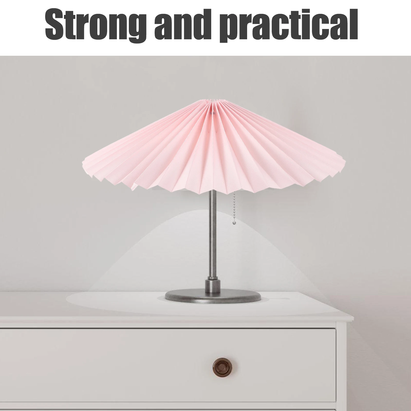 

Pleated Fabric Lampshade For Floor Lamps E27 Socket Rotatable Iron Frame Light Cover Bedroom Living Room Lamp Shades Replacement
