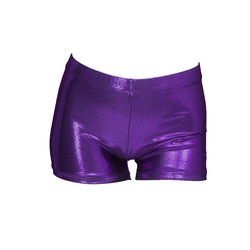 Summer Brilliant Gold Children's and Girls' New Skin friendly High Elastic Yoga Shorts