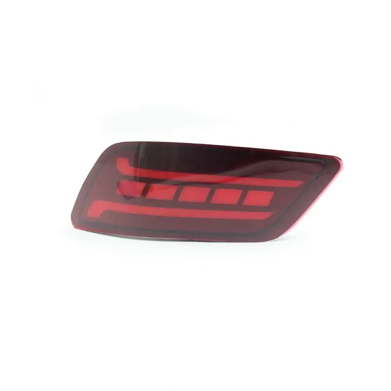 AEA6-For Subaru Forester 2019-2023 Car LED Rear Bumper Reflector Light Tail Auto Turn Signal Brake Lamp