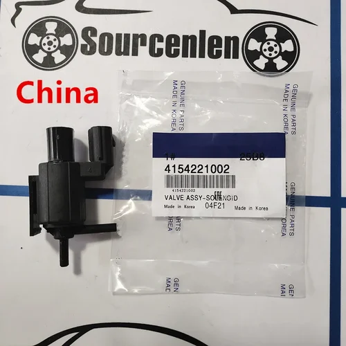 Imagen 2 del producto Solenoide de válvula de vacío genuino 4154221002   Para Ssangyong Actyon Kyron Rexton 4WD 41542-21002