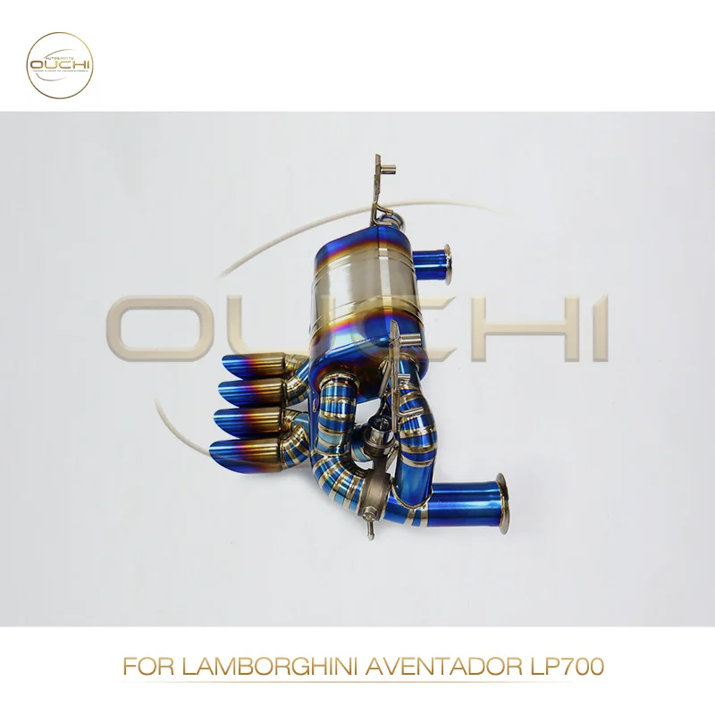 

Ti Valvetronic Catback Exhaust For Lamborghini Aventador LP700 V12 6.5L 2011-2016 Remote Control