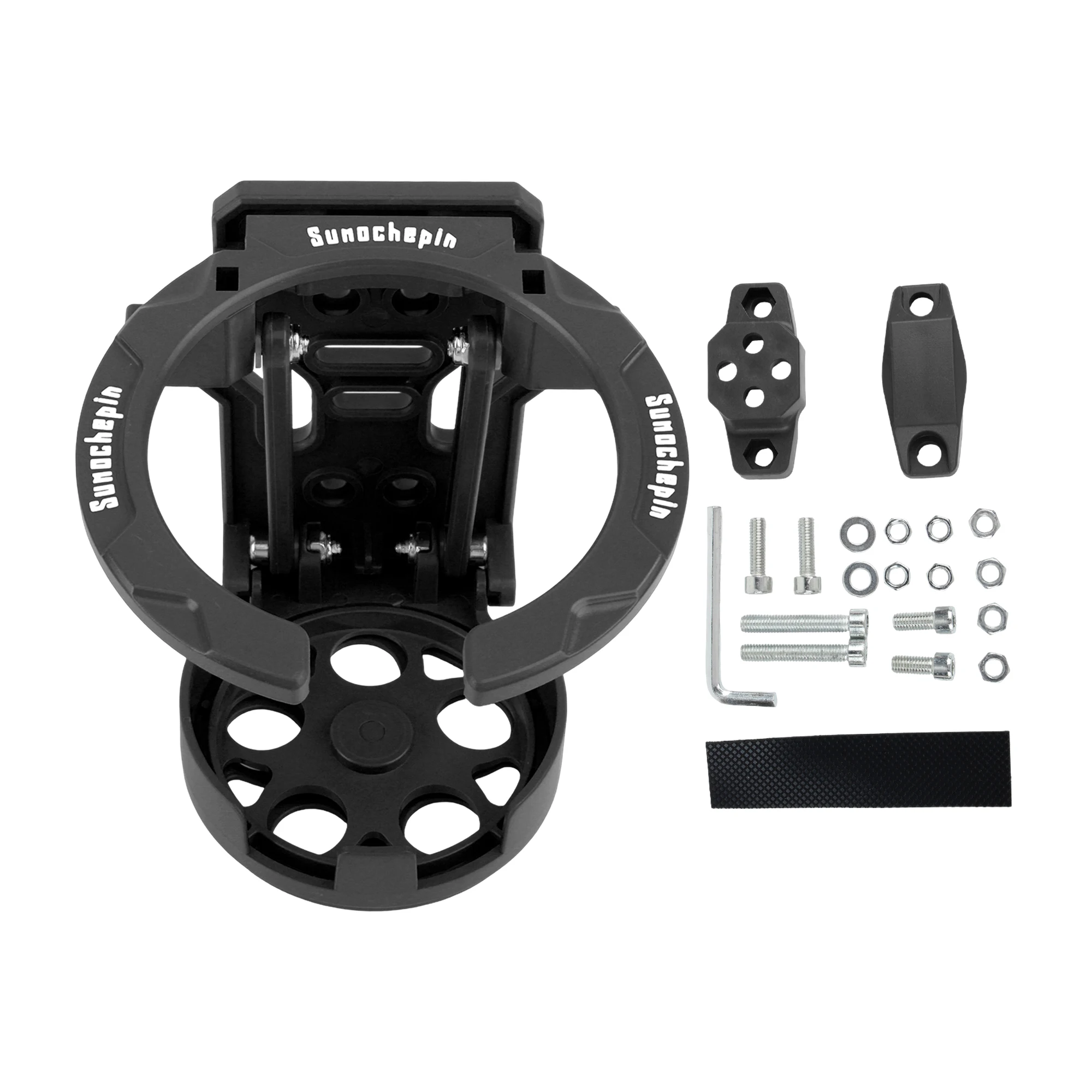 Motorcycle Cup Holder Foldable Turntable 18mm to 33mm Universal Lightweight Bottle Holder Water Cup Bracket Holder Accessories