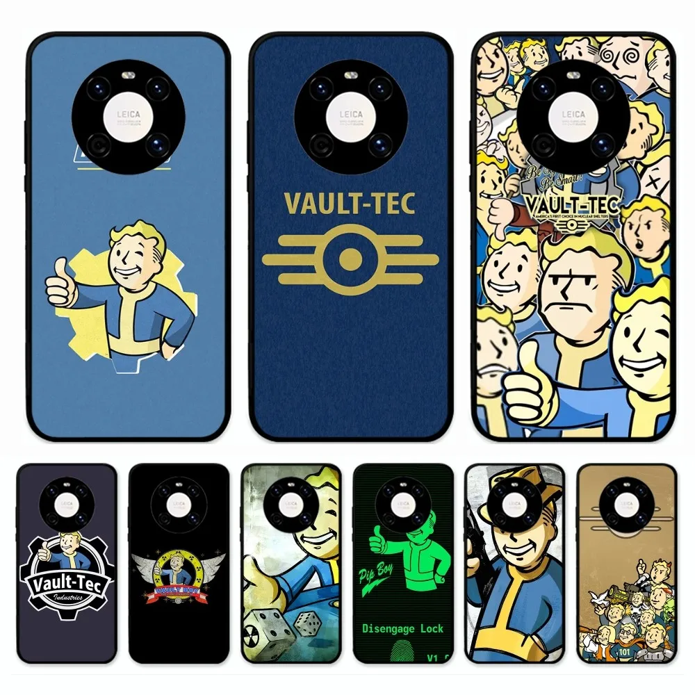 V-Vault-Boy Phone Case For Huawei Mate 10 20 30 40 50 lite pro Nova 3 3i 5 6 SE 7 pro 7SE