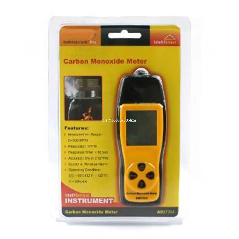 

High CO Detector Portable CO Gas Leak Detector CO Gas 1000ppm Dropship