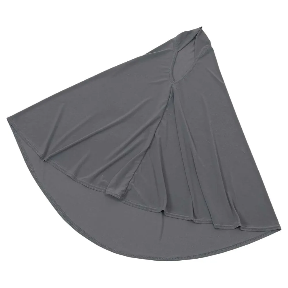 

Breathable Jersey Solid Color Instant Hijab Four-Way Stretch Wrinkle-Resistant Women Khimar Anti-Slip Design Skin-Friendly