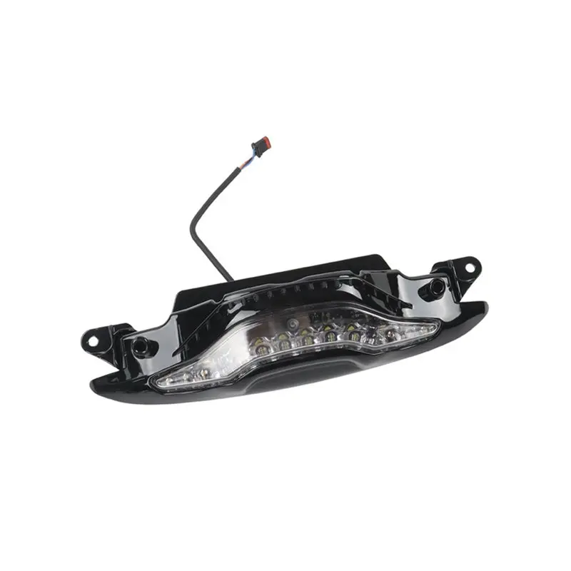 Leading-Edge-LED Front Lower Fairing Turn Signal Light 3 Indicators For CVO Road Glide ST FLTRX Limited Trike