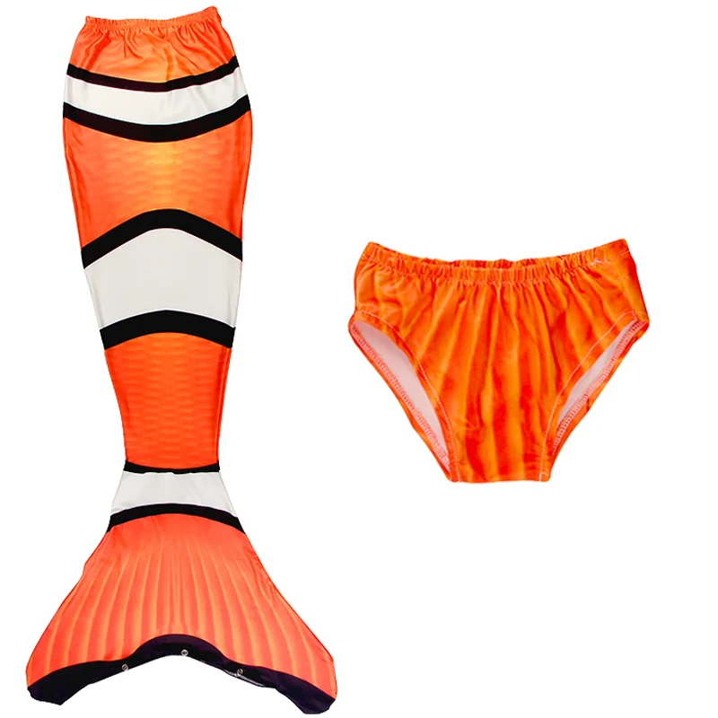 mermaid swimming skirt, mermaid fish tail role-playing costume, birthday gift, creative swimsuit, and short shorts a view 4