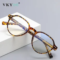 VICKY Retro TR Anti Blue Light Blocking Reading Glasses Women Computer Optics Eyeglasses Prescription Glasses Men PFD2094