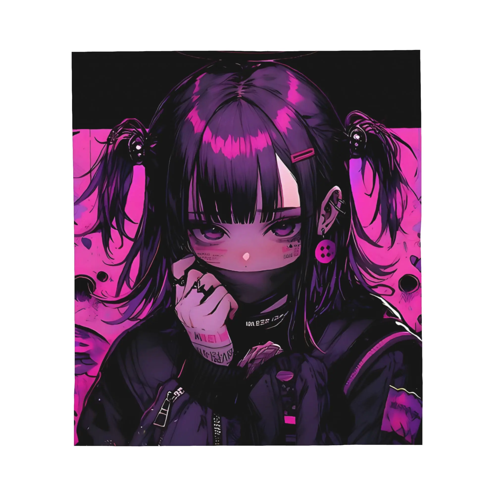 1PC Almost Saint Anime Blanket Throw Super Cosy Plush Living Room Sofa