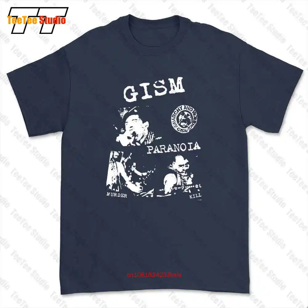 Gism,Paranoia,Gauze Confuse Deasthside Disclose G.I.S.M. T-shirt Tee 9NVV