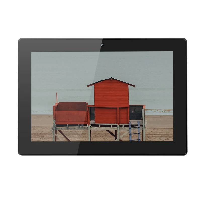 10 inch 500nit LCD Display Android 11 AIO Poe tablet