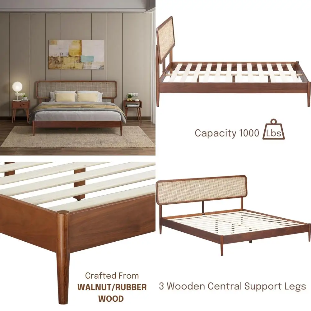 Lupin Wooden Bed Fr…