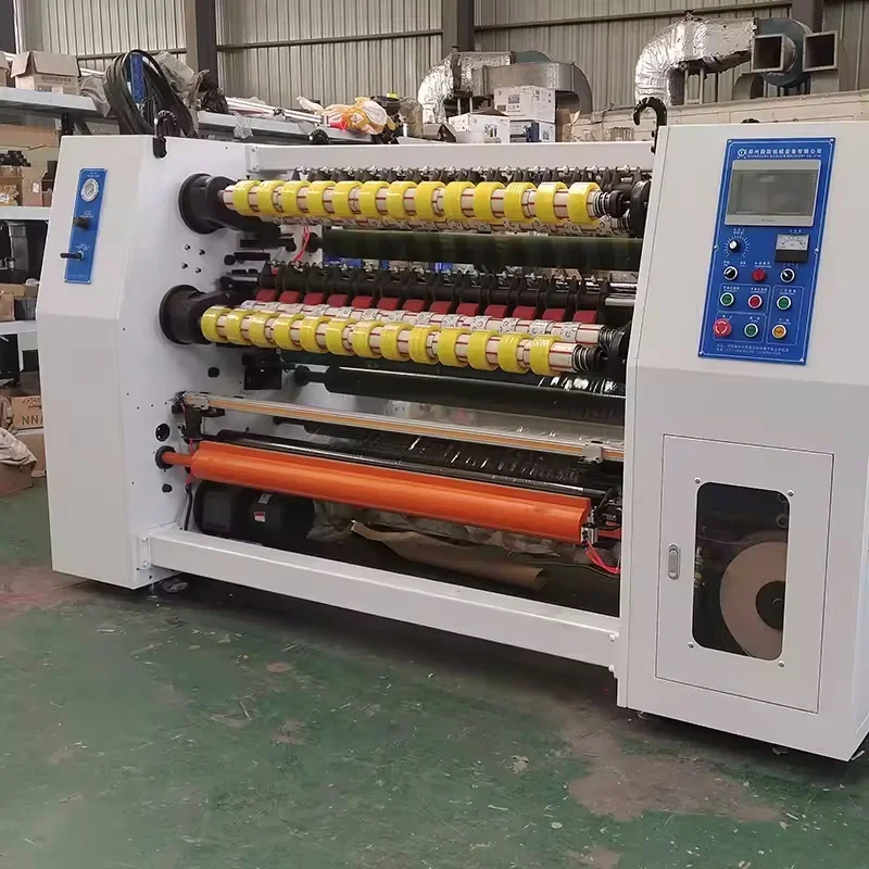

Packing Jumbo Slitting BOPP Roll Cutting Slitter Cutter Adhesive Tape Hine