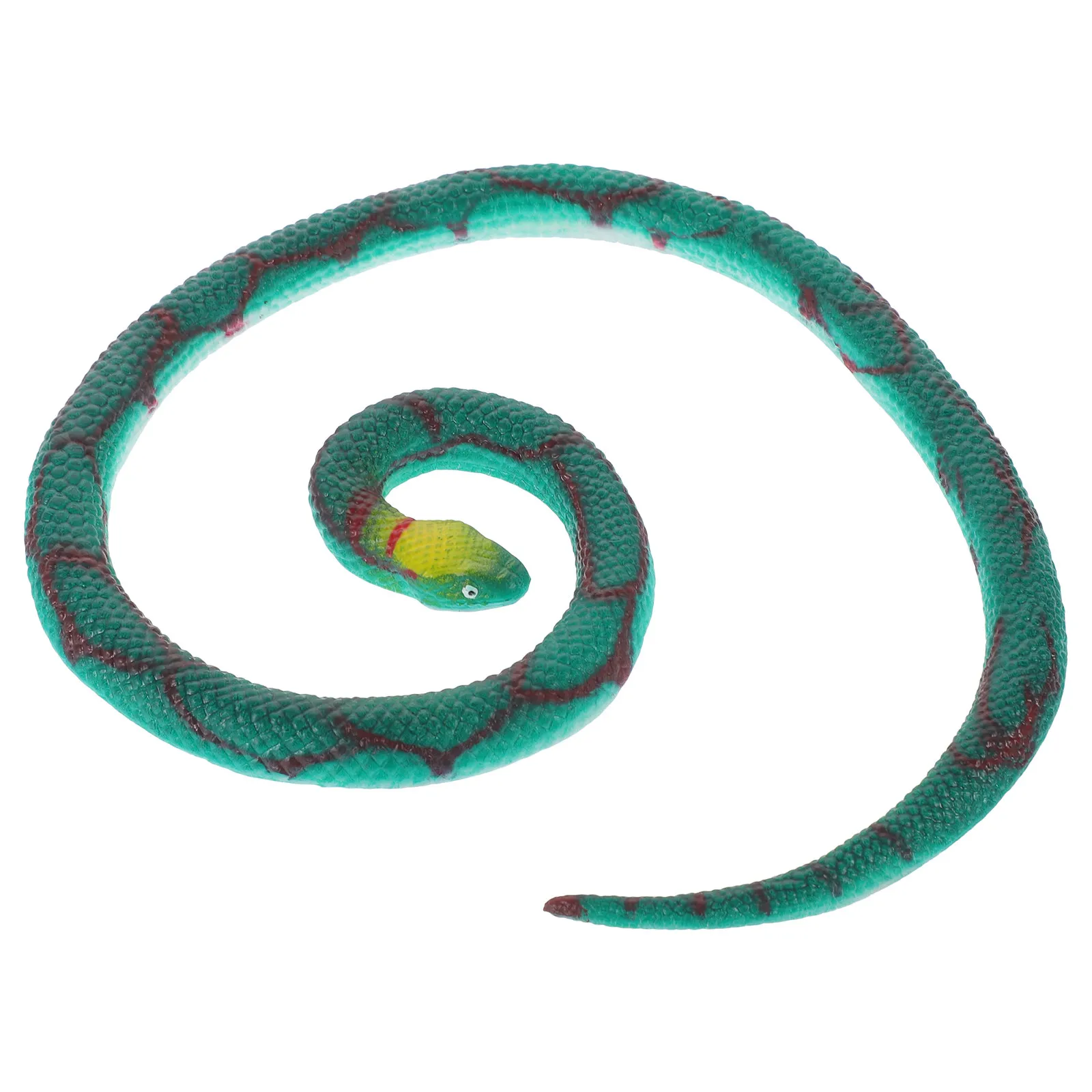 

Реалистичная имитация змеи: натуральная форма, яркие цвета, украшение для сада и спальни, реквизит для розыгрышей, искусственный декор на Хэллоуин