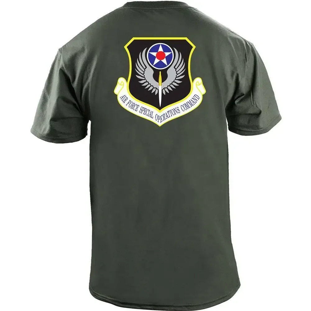 Air Force Special Operations Command Veterans T-Shirt 100% Cotton O-Neck Summer Short Sleeve Casual Mens T-shirt Size S-3XL