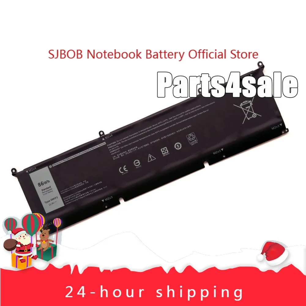 

69KF2 70N2F M59JH аккумулятор для Alienware M15 M17 R3 Precision 5550 XPS 15 9500 аккумулятор для ноутбука