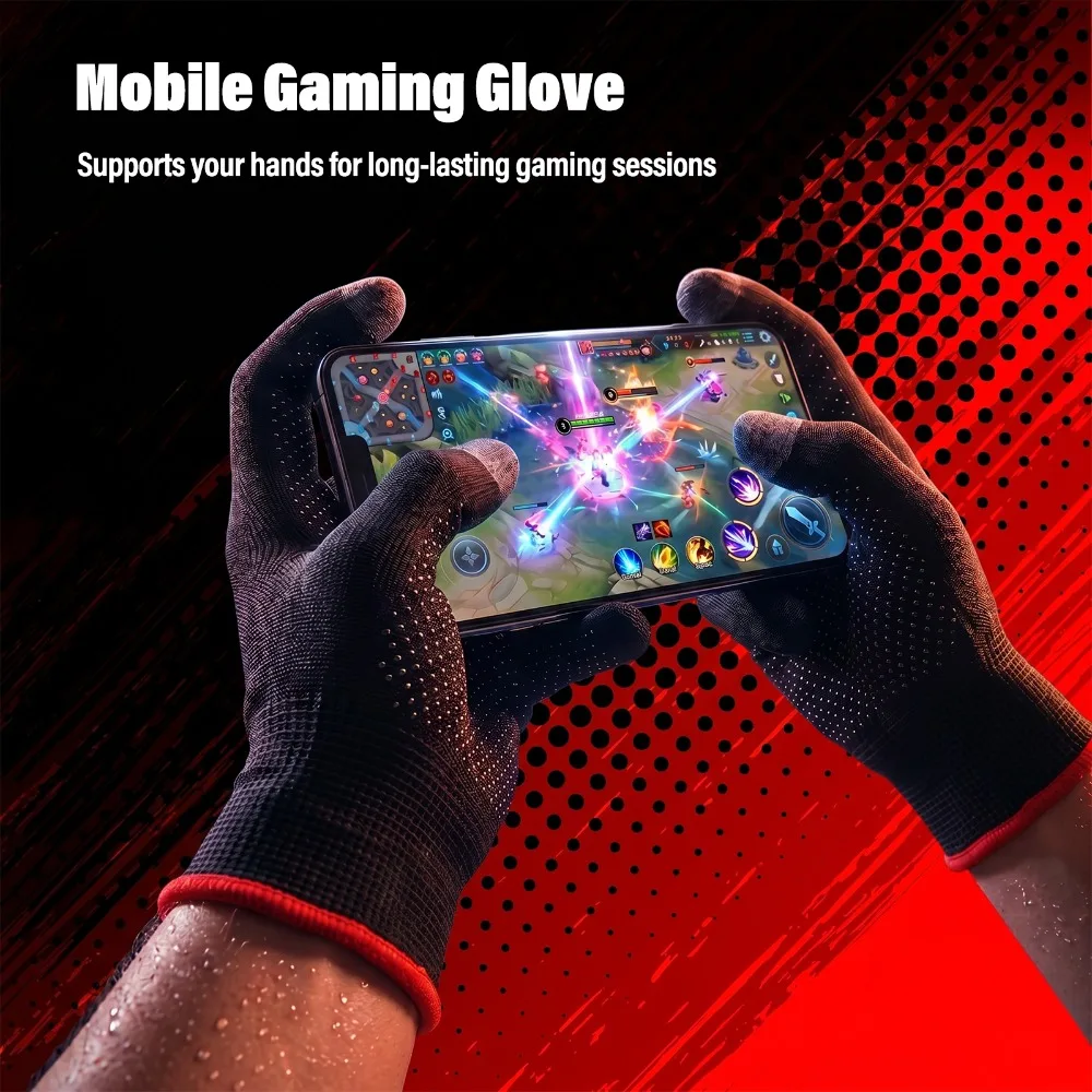 4 Pairs Breathable Anti-slip Touchscreen Gloves for Men Women Lightweight UV Protection Driving Cycling Mobile Game Gloves