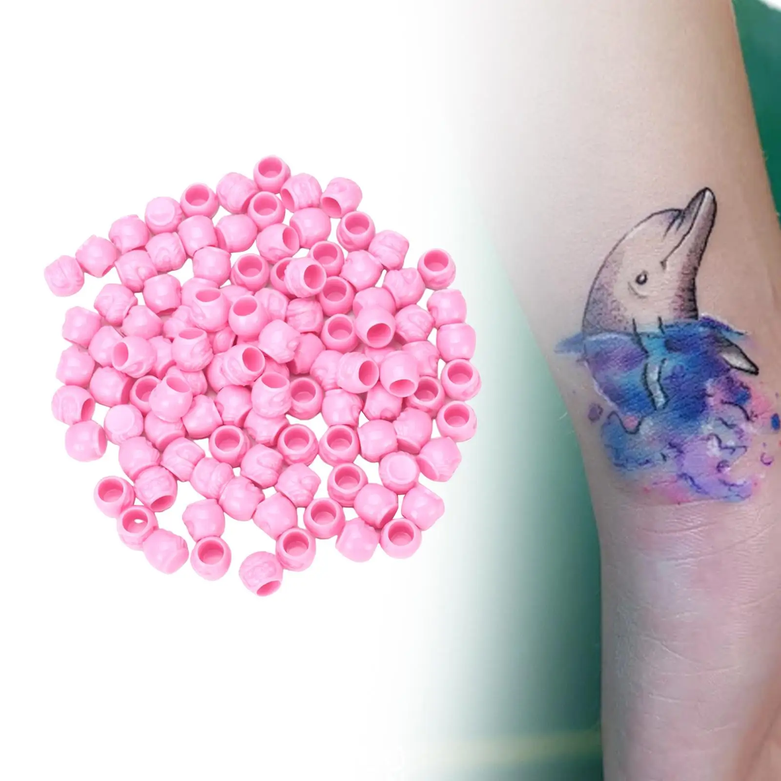 أكواب حبر صبغة للاستعمال مرة واحدة ، مريحة ، تلوين ، قبعات ، مكياج ، 200x