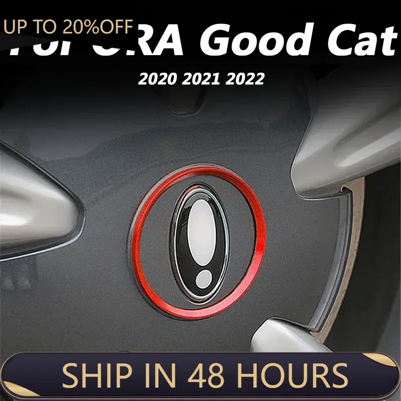 

Аксессуары для внешнего украшения автомобиля, модификация колес, нашивка «сделай сам», блестки, 4 шт. для Great Wall GWM ORA Good Cat 2020 2021 2022