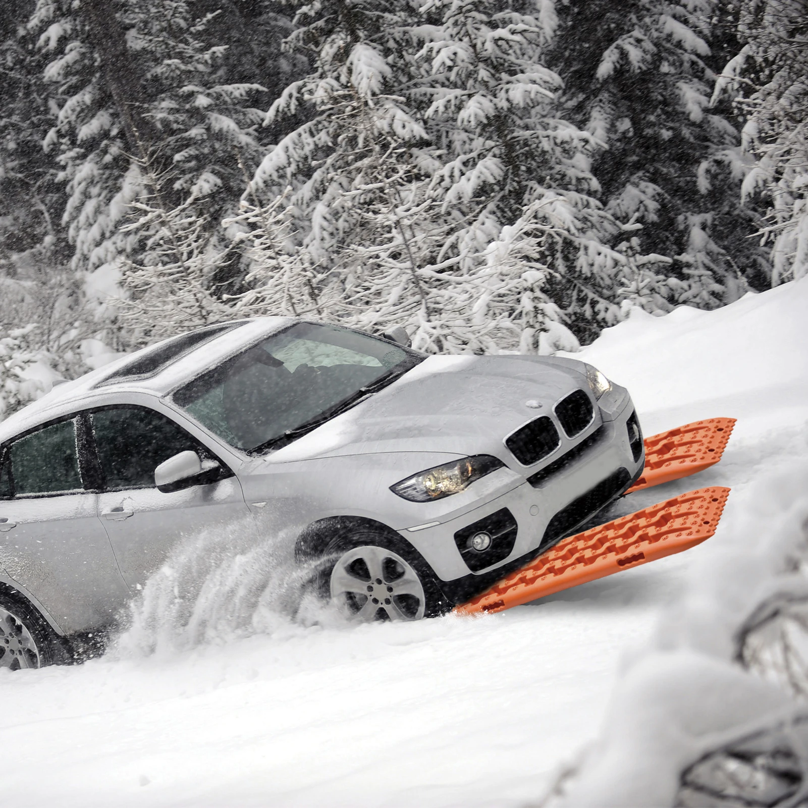 10T Traktionsbrett, 2 Stück, Schnee-Offroad-Schienen, Traktionshilfe, Schiene, Reifenleiter für Schlamm, Sandblätter für Wohnmobile – Detail 10