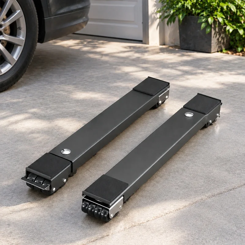 Set of 2 Heavy-Duty Furniture Dollies with 24 Swivel Wheels for Easy Appliance Mobility