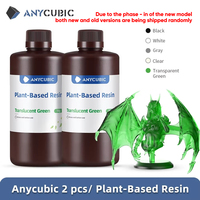 ANYCUBIC Plant-based ECO UV Resin 2kg/4kg For LCD 3D Printer 3D Printing Material, Ultralow Odor Without Nasty Chemicals