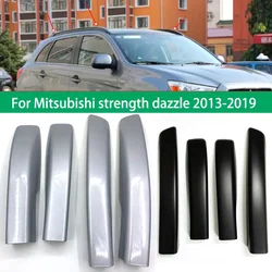 For Mitsubishi ASX SUV 2013-2019 Front Rear Roof Luggage Bar Rail End Shell Plasitc Cover Replacement Car Roof Rack Cap