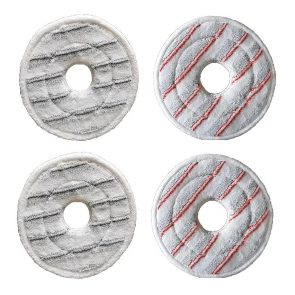AEE8-4 Pack Washable Microfibre Clean Mop Refill Vacuum Cleaner Cloths Pad Dry And Wet Usage Mop For Spin