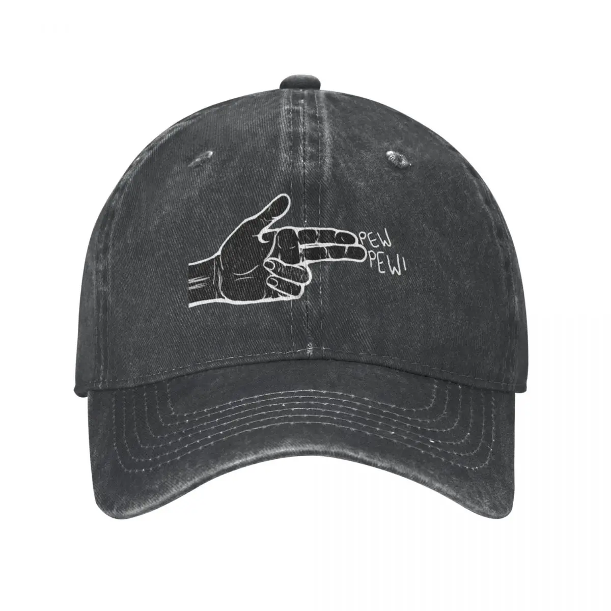 Finger Gun Cowboy Hat Golf Hat Rugby fashionable Ladies Men's