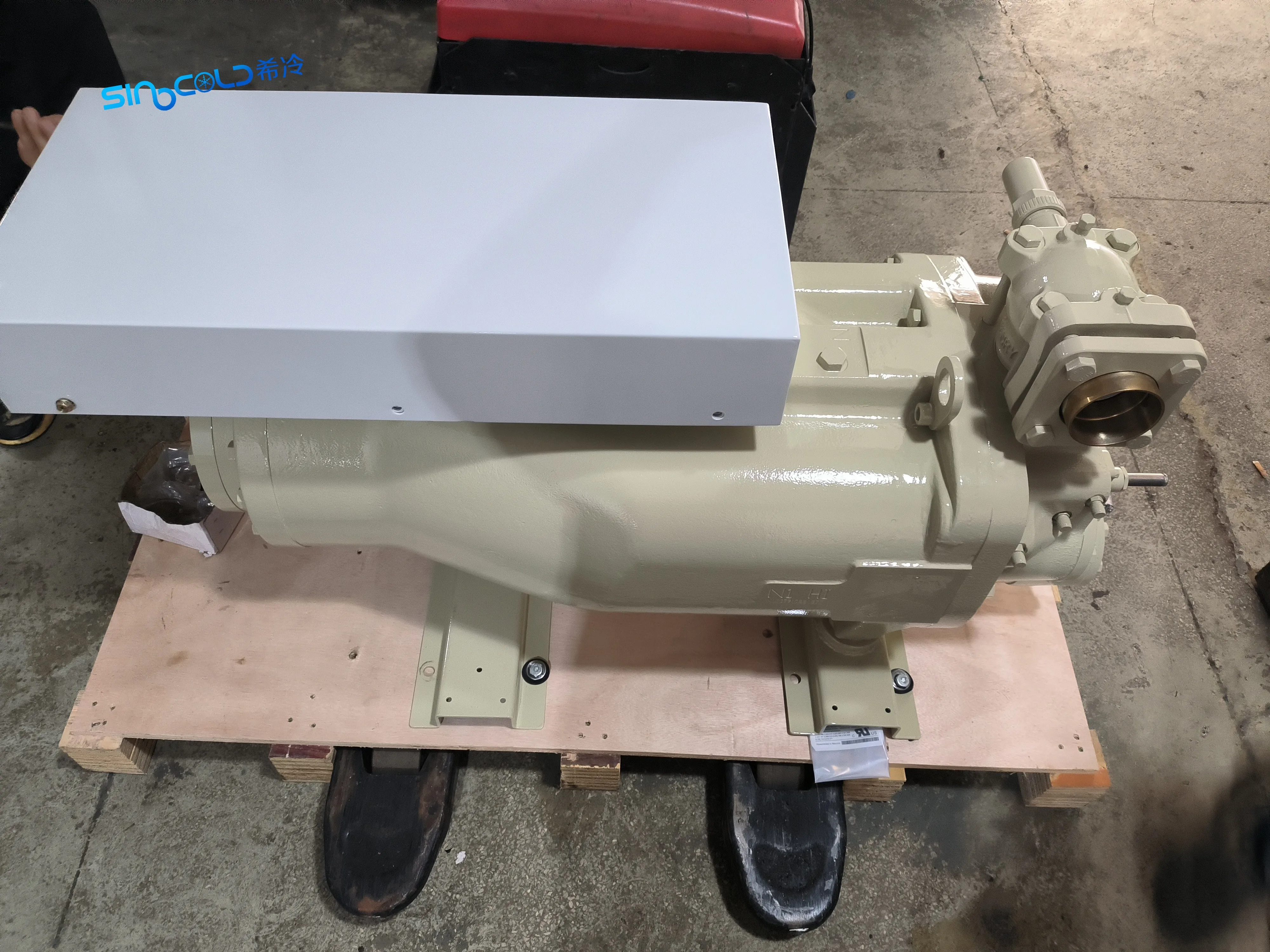 OEM Винтовой полугерметичный компрессор HVAC CHHTON3DKA0N112A 3PH 380 В 60 Гц R134A R513A