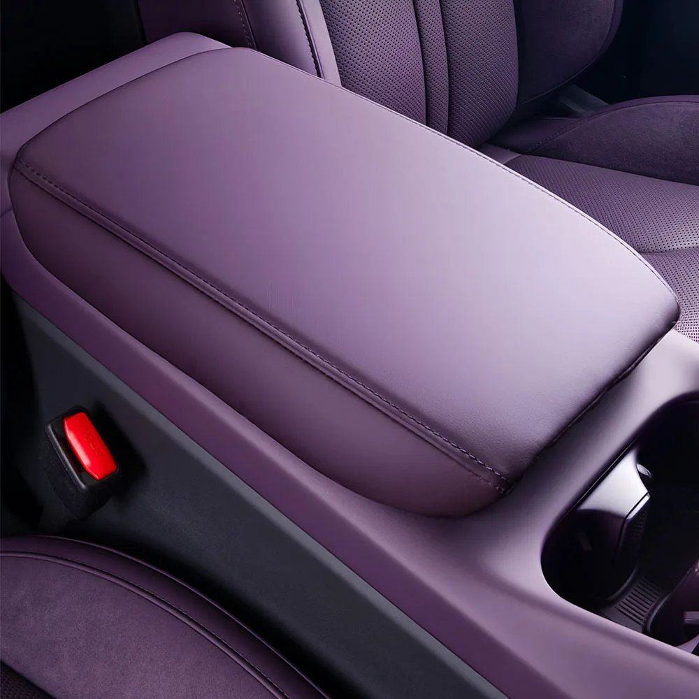 

Для нового Xpeng P7 2025, защитный чехол для перил, аксессуары для модификации интерьера, оригинальный цвет автомобиля, кожаный чехол из наппа