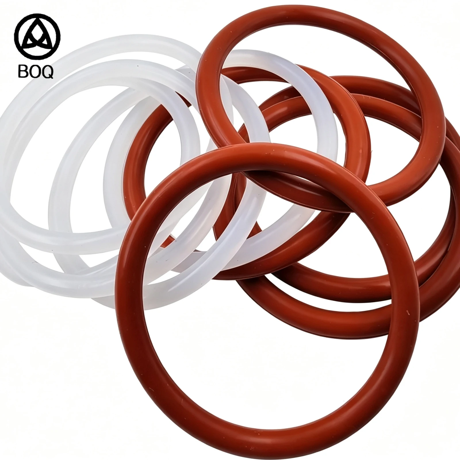 

VMQ O Ring CS 1mm OD 3 - 50mm Washer Oil Resistant High Temperature Car Automotive Conditioner Plumbing Gaske