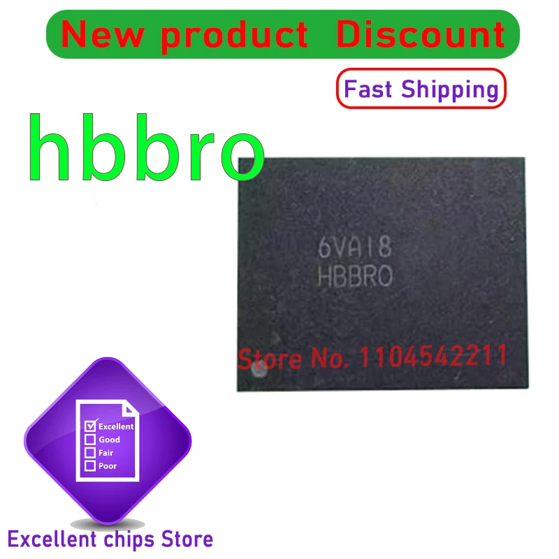 

Новый оригинальный чип HBBRO 6BA18 hbbro、7CA18 hbbro、6GA18 hbbro BGA