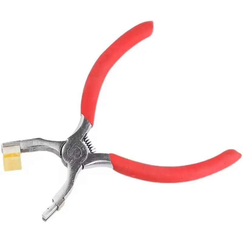 

Chisel Diamond 4mm Punch Creative Leather Goods Clamp Tool Craft Punch Handheld Silent Punch Tool Pliers Sewing Stitch