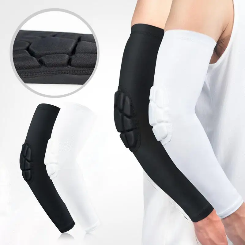 Elbow Pads Arm Support Elbow Bandages Goalkeeper Protective Shooter Sleeves Handball Arm Pads For Volleyball Football