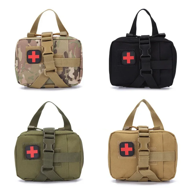 

Upgrade Tactical EMT Pouch Rip Away Molle Medical kit IFAK Tear-Away First Aid Kit Outdoor Hunting Hiking mergency Survival Bag