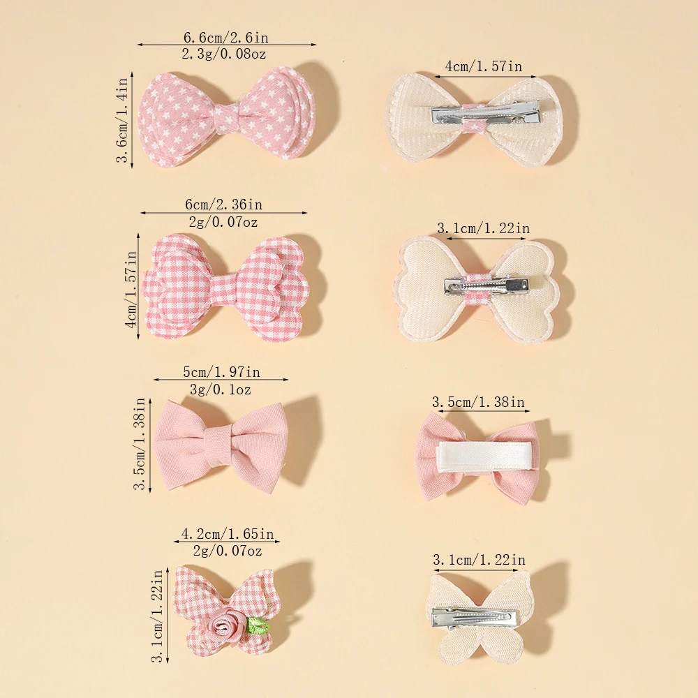 1 Set Fabric Bow Hair Clip Sweet and Cute Girl Hair Clip Gift Children Teenagers  Autumn Daily Party Dress Up Hair Accessories