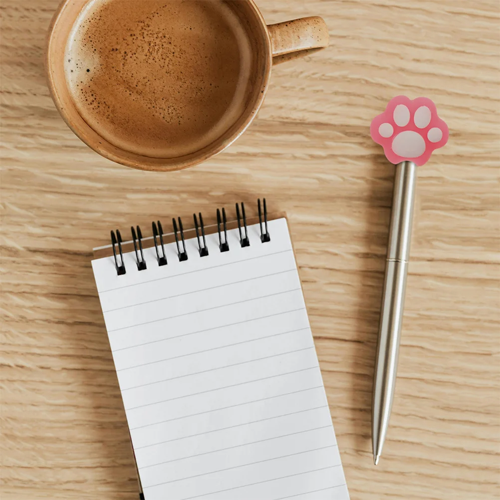 

12Pcs Cute Pen Toppers Animal Themed Silicone Kids School Stationery Kawaii Supplies Classroom Decorations Party